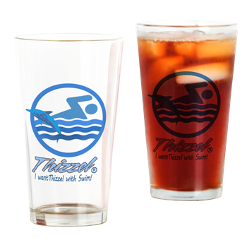 Swimming Logo Drinking Glass