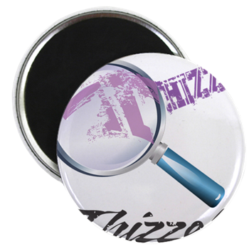 Magnifier Logo Magnets