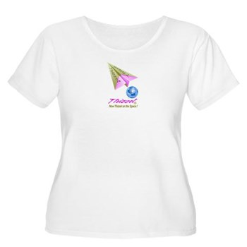 Space Logo Plus Size T-Shirtv