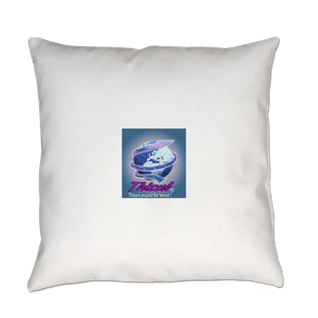 Thizzel Globe Everyday Pillow