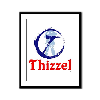THIZZEL Trademark Framed Panel Print