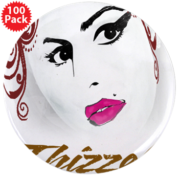 Look at Me Thizzel 3.5" Button (100 pack)