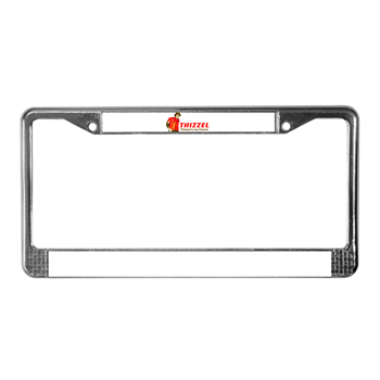 Thizzel Future License Plate Frame