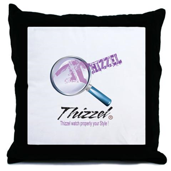 Magnifier Logo Throw Pillow