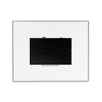 Text Effect Logo Picture Frame