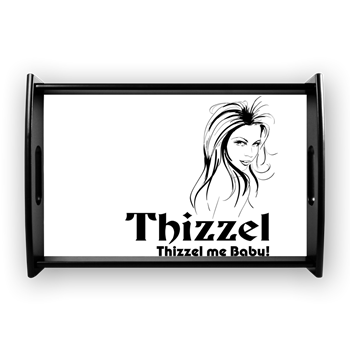 Thizzel Lady Coffee Tray