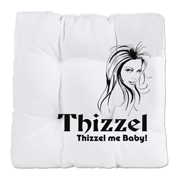 Thizzel Lady Tufted Chair Cushion