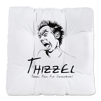 Thizzel Madness Tufted Chair Cushion