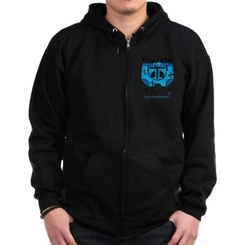 Puzzle Game Logo Zip Hoodie