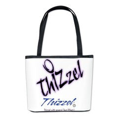 Text Effect Logo Bucket Bag
