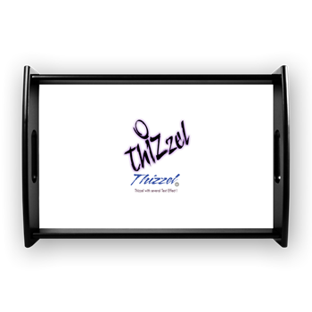 Text Effect Logo Coffee Tray