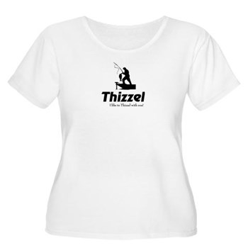 Thizzel Fishing Plus Size T-Shirt