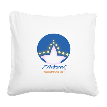Great Star Logo Square Canvas Pillow