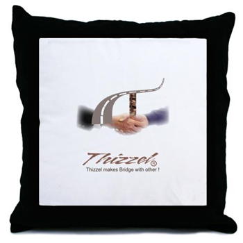 Bridge Logo Throw Pillow