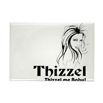 Thizzel Lady Magnets