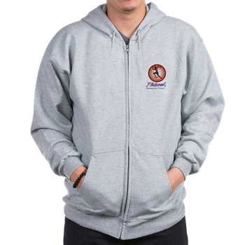 Runner Logo Zip Hoodie