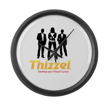 Thizzel Career Large Wall Clock