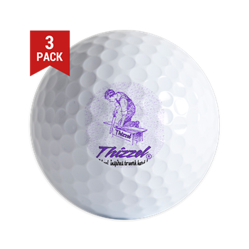 Thizzel Work Golf Ball