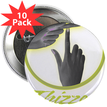 Finger T Logo 2.25" Button (10 pack)