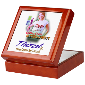 I feel Cheer for Thizzel Keepsake Box