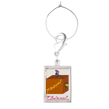Funny Logo Wine Charms