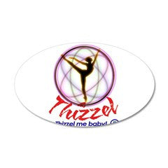Thizzel Dancing Wall Decal
