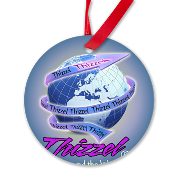 Thizzel Globe Ornament