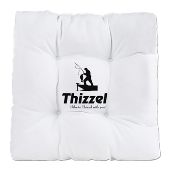 Thizzel Fishing Tufted Chair Cushion