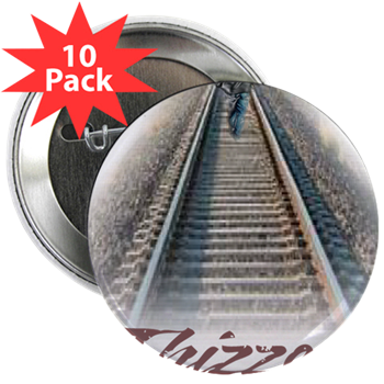 Railway Logo 2.25" Button (10 pack)