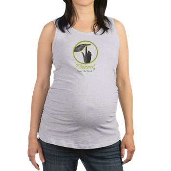 Finger T Logo Maternity Tank Top