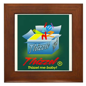 Thizzel Gifts Framed Tile
