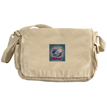 Thizzel Globe Messenger Bag