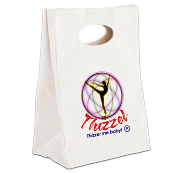 Thizzel Dancing Canvas Lunch Tote