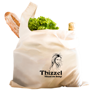 Thizzel Lady Reusable Shopping Bag