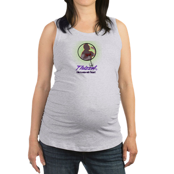 Singer Logo Maternity Tank Top