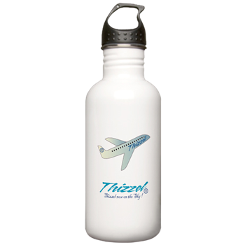 Travel Vector Logo Water Bottle