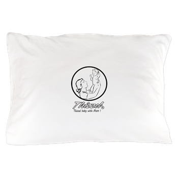 Mom Baby Logo Pillow Case