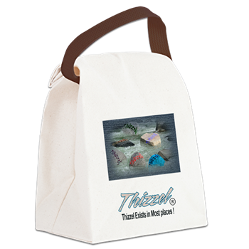 Thizzel Exist Logo Canvas Lunch Bag