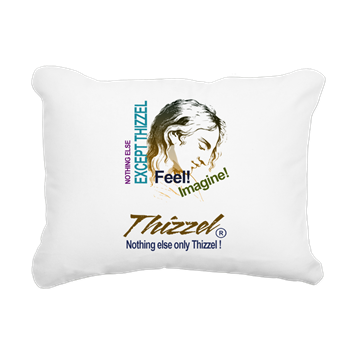 Only Thizzel Logo Rectangular Canvas Pillow