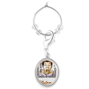 Thizzel makes me Funny Wine Charms