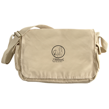 Mom Baby Logo Messenger Bag