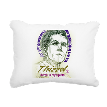 Thizzel is my Spirits Rectangular Canvas Pillow