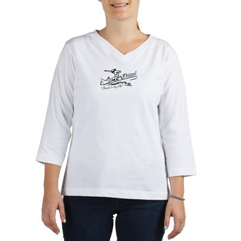 Thizzel Surfing Women's Long Sleeve Shirt (Women's Long Sleeve Shirt (3/4 Sleeve)