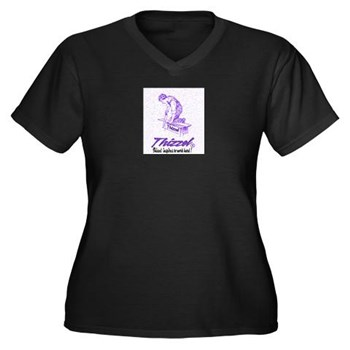 Thizzel Work Plus Size T-Shirt