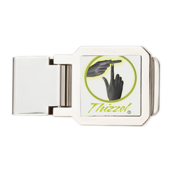 Finger T Logo Money Clip