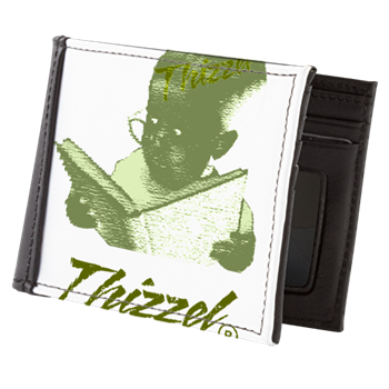 Thizzel Study Logo Mens Wallet