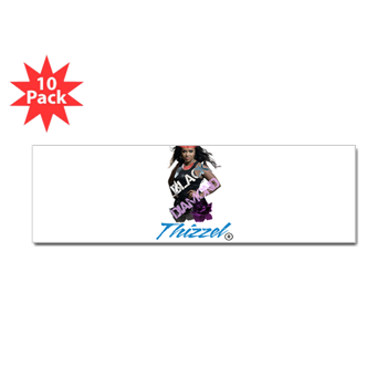 Thizzel Diamond Bumper Bumper Sticker