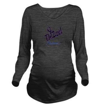 Text effect Logo Long Sleeve Maternity T-Shirt