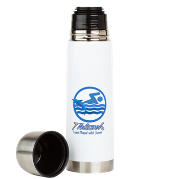 Swimming Logo Large Insulated Beverage Bottle