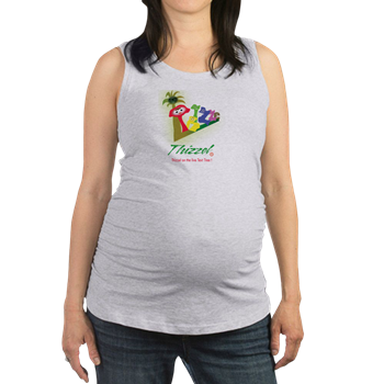 Live Tex Tree Vector Logo Maternity Tank Top